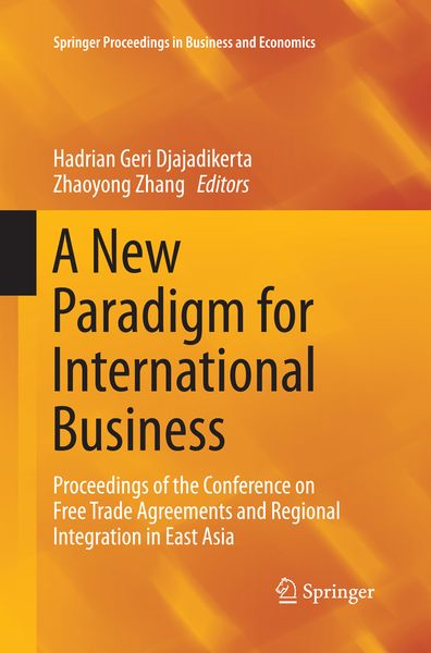 Produktbild: A New Paradigm for International Business