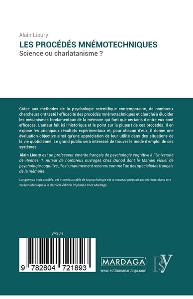 Produktbild: Les proc&eacute;d&eacute;s mn&eacute;motechniques
