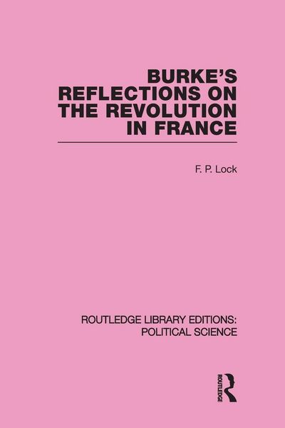Produktbild: Burke's Reflections on the Revolution in France (Routledge Library Editions