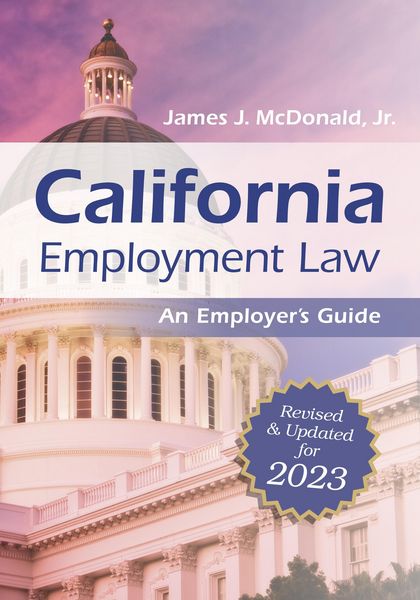 Produktbild: California Employment Law: An Employer's Guide