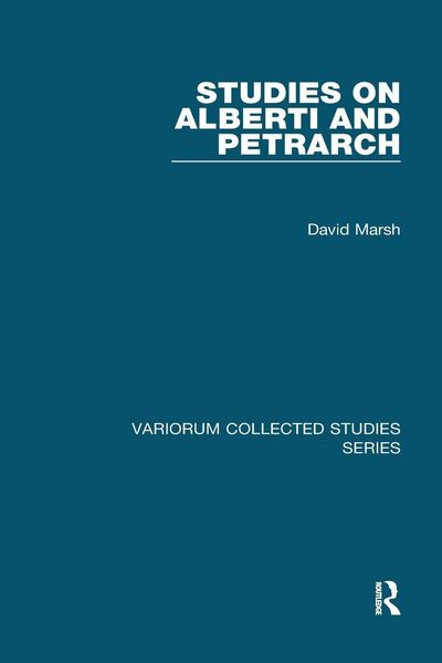 Produktbild: Studies on Alberti and Petrarch