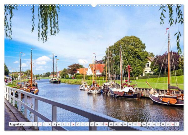 Produktbild: An der Nordsee, Urlaub im Norden Deutschlands (hochwertiger Premium Wandkalender 2026 DIN A2 quer), Kunstdruck in Hochglanz