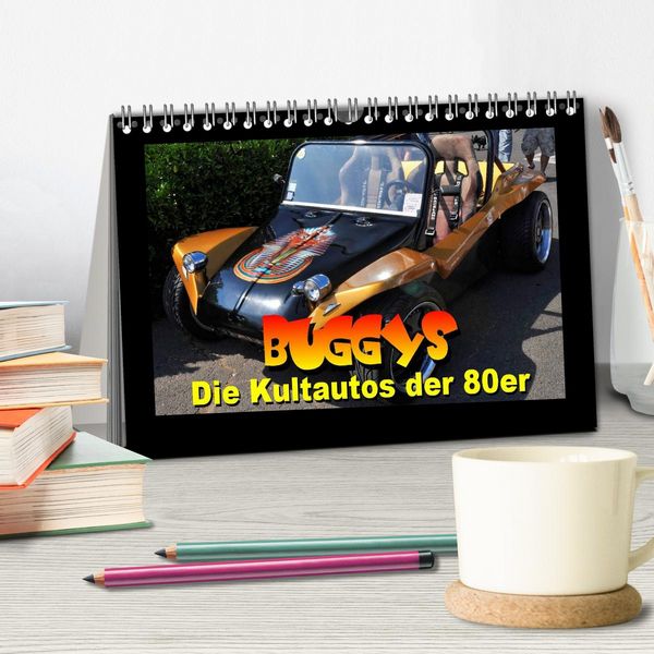 Produktbild: Buggys - die Kultautos der 80er (Tischkalender 2026 DIN A5 quer), CALVENDO Monatskalender