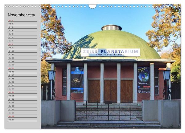 Produktbild: Jena in Th&uuml;ringen (Wandkalender 2026 DIN A3 quer), CALVENDO Monatskalender