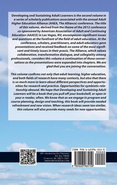 Produktbild: Developing and Sustaining Adult Learners (Hc)