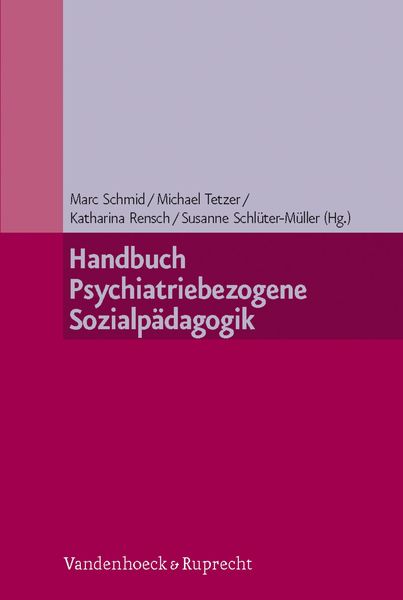 Produktbild: Handbuch Psychiatriebezogene Sozialp&auml;dagogik