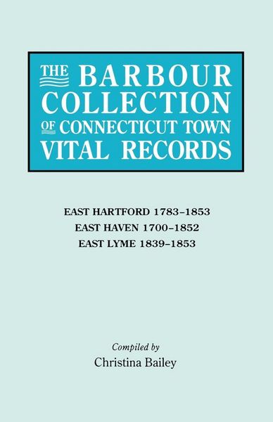 Produktbild: Barbour Collection of Connecticut Town Vital Records. Volume 10