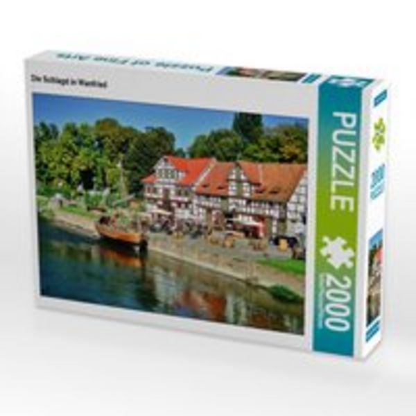 CALVENDO Puzzle Die Schlagd in Wanfried | 2000 Teile Lege-Größe 90 × 67 cm Foto-Puzzle für glückliche Stunden