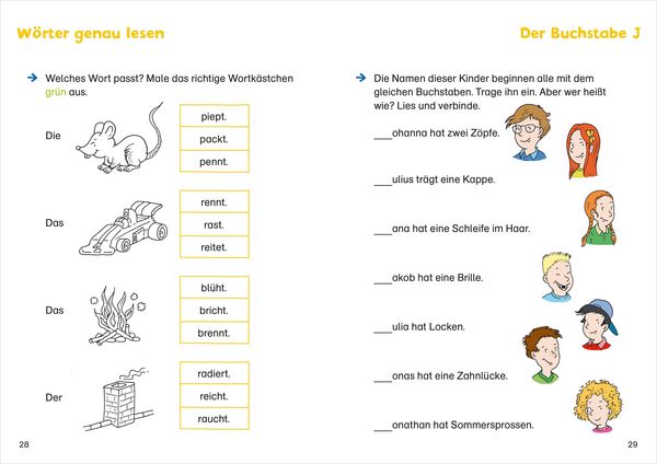 Produktbild: Deutsch &uuml;ben. 1. Klasse