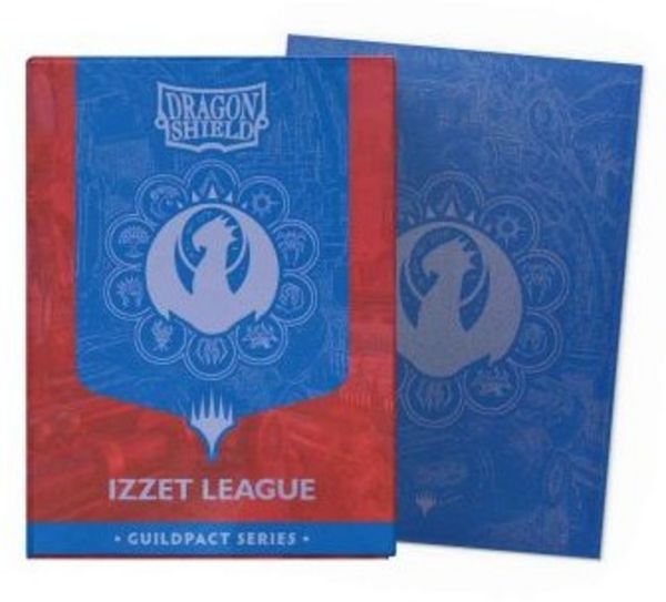 Pegasus ART16516 - Dragon Shield: Izzet League, Guildpact Series, 100 Dual Matte Art Sleeves