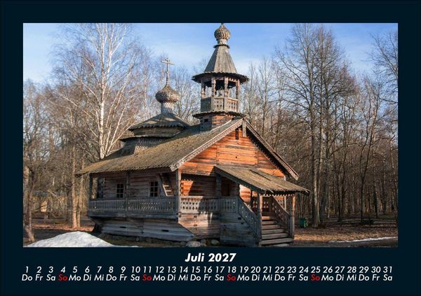 Produktbild: Religi&ouml;se Architektur 2027 Fotokalender DIN A5