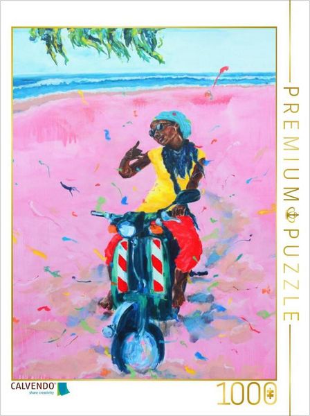 Produktbild: CALVENDO Puzzle Roller Girl | 1000 Teile Lege-Gr&ouml;&szlig;e 64x48cm Foto-Puzzle f&uuml;r gl&uuml;ckliche Stunden