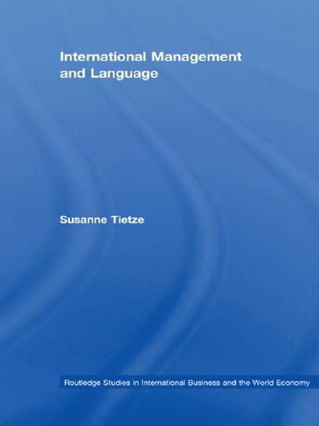 Produktbild: International Management and Language