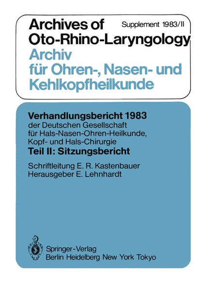 Teil II: Sitzungsbericht, Taschenbuch von , Springer Berlin, 9783540131458