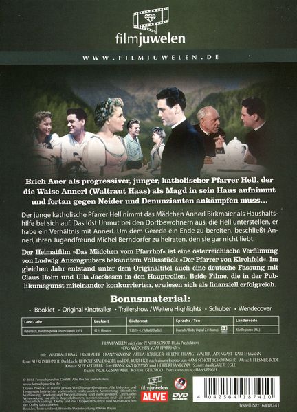 Produktbild: Das M&auml;dchen vom Pfarrhof