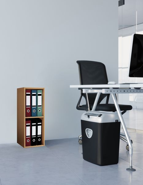 Produktbild: Holz B&uuml;ro Regal B&uuml;cher Ordner Aktenregal Offas 2f