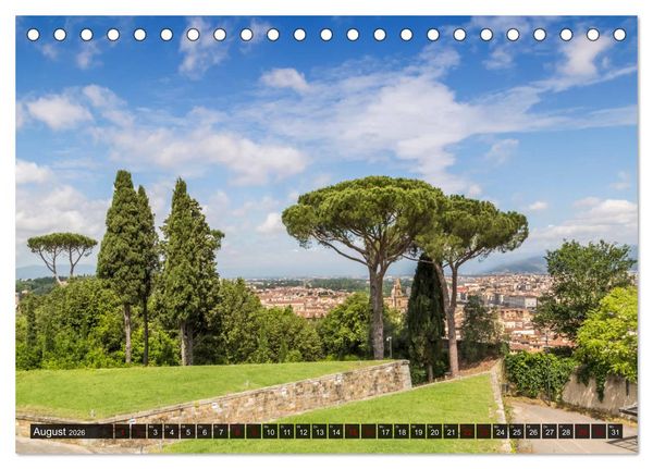 Produktbild: Impressionen aus FLORENZ (Tischkalender 2026 DIN A5 quer), CALVENDO Monatskalender