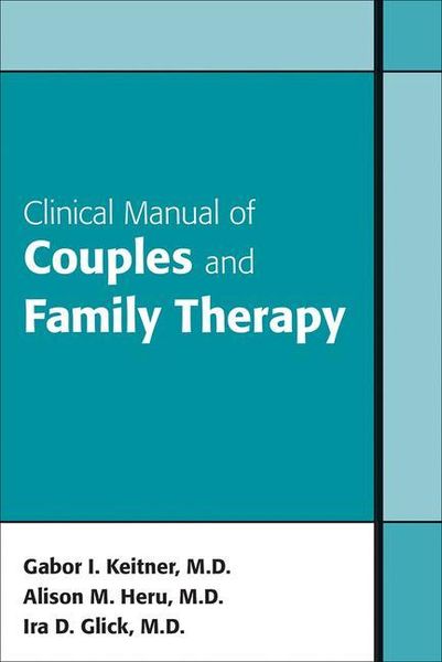 Produktbild: Clinical Manual of Couples and Family Therapy