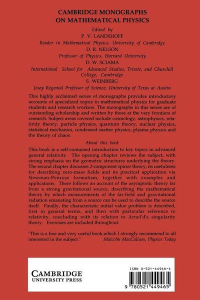 Produktbild: Advanced General Relativity