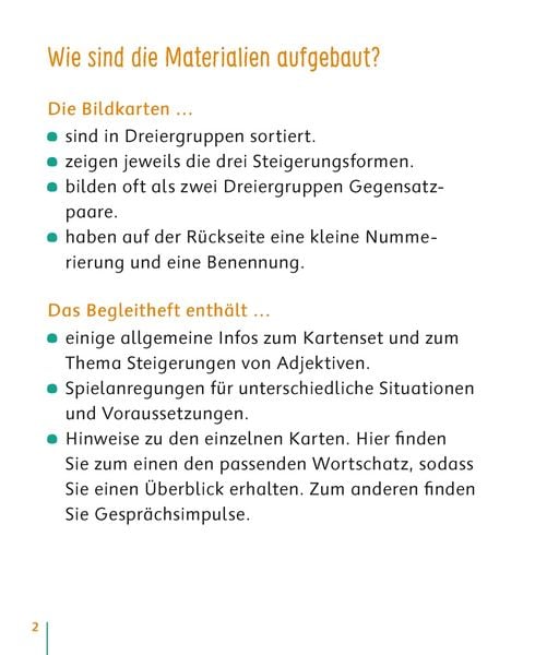 Produktbild: Adjektive: Steigerungen