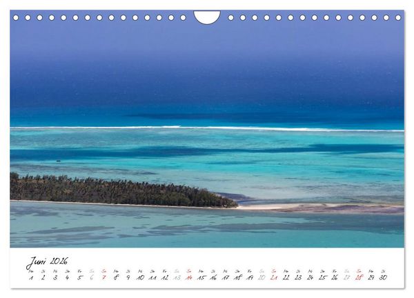 Produktbild: Mauritius - Momente einer Insel (Wandkalender 2026 DIN A4 quer), CALVENDO Monatskalender