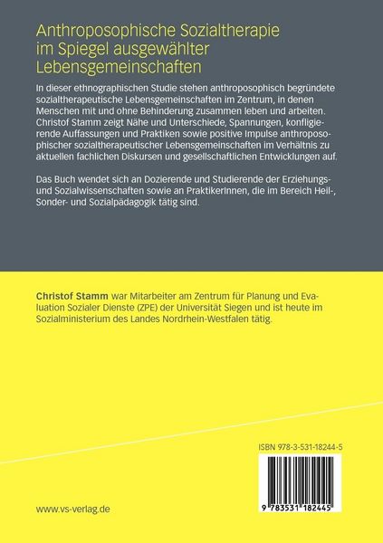 Produktbild: Anthroposophische Sozialtherapie im Spiegel ausgew&auml;hlter Lebensgemeinschaften