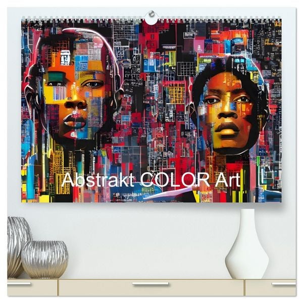 Produktbild: Abstrakt color Art (hochwertiger Premium Wandkalender 2026 DIN A2 quer), Kunstdruck in Hochglanz