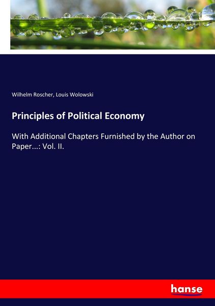Produktbild: Principles of Political Economy
