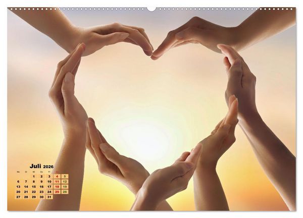 Produktbild: Sehnsucht Herzlichkeit (hochwertiger Premium Wandkalender 2026 DIN A2 quer), Kunstdruck in Hochglanz