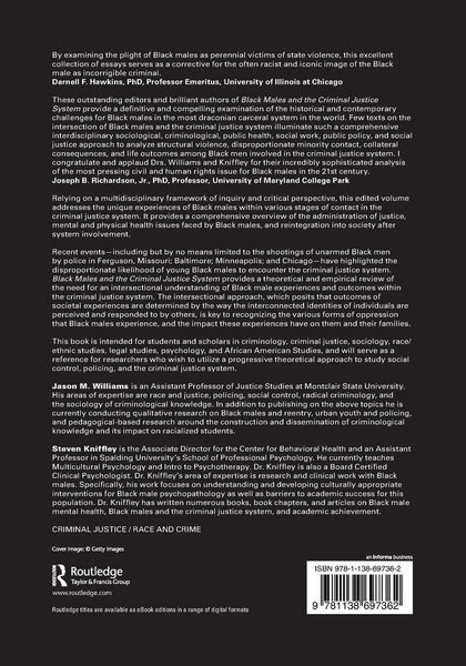 Produktbild: Black Males and the Criminal Justice System