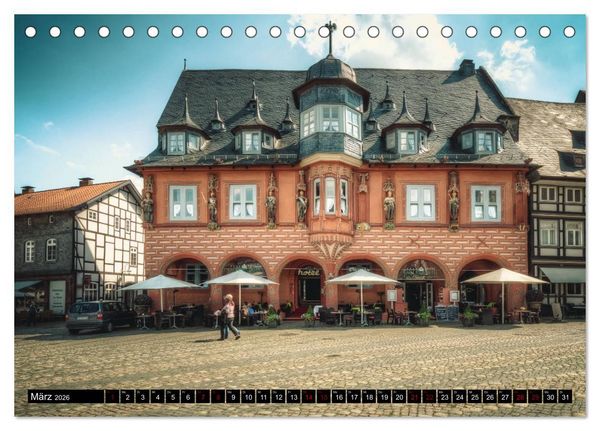 Produktbild: Weltkulturerbe Goslar (Tischkalender 2026 DIN A5 quer), CALVENDO Monatskalender