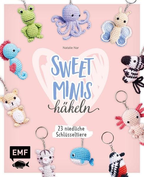 Produktbild: Sweet Minis h&auml;keln - 24 niedliche Schl&uuml;sseltiere