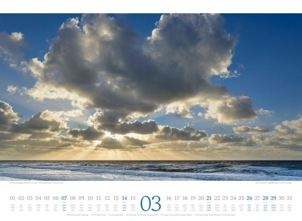 Produktbild: Tage am Meer Kalender 2027