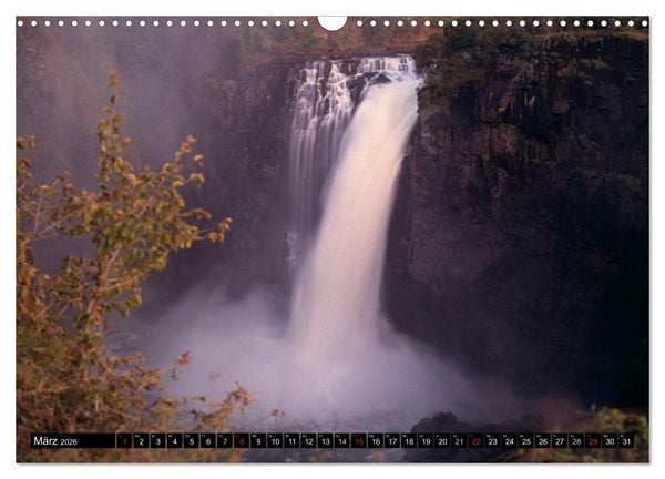 Produktbild: Victoria Wasserf&auml;lle, Mosi-oa-Tunya der "Donnernde Rauch" (Wandkalender 2026 DIN A3 quer), CALVENDO Monatskalender
