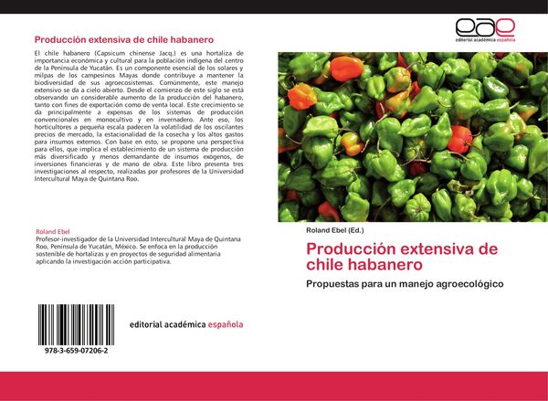 Produktbild: Producci&oacute;n extensiva de chile habanero