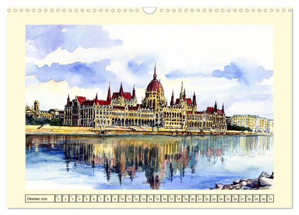 Produktbild: Reise durch Ungarn (Wandkalender 2026 DIN A3 quer), CALVENDO Monatskalender