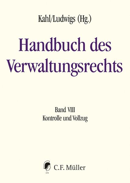 Produktbild: Handbuch des Verwaltungsrechts