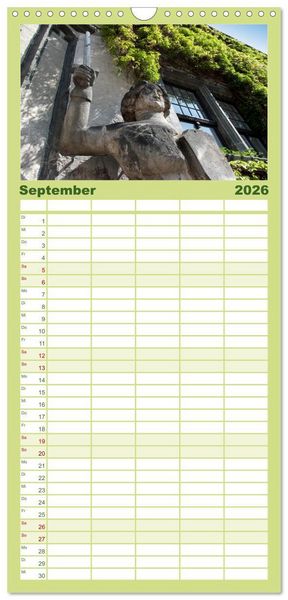 Produktbild: Familienplaner 2026 - Malerisches Quedlinburg mit 5 Spalten (Wandkalender, 21 x 45 cm) CALVENDO