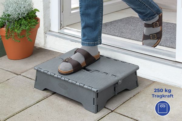 Produktbild: Klapp-Trittstufe Mod. Secura, klappbare Badstufe
