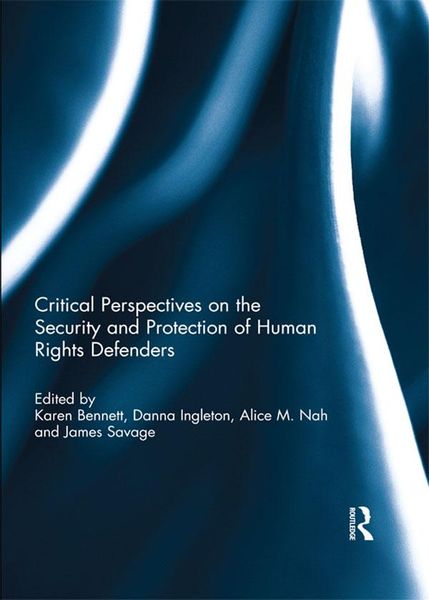 Produktbild: Critical Perspectives on the Security and Protection of Human Rights Defenders