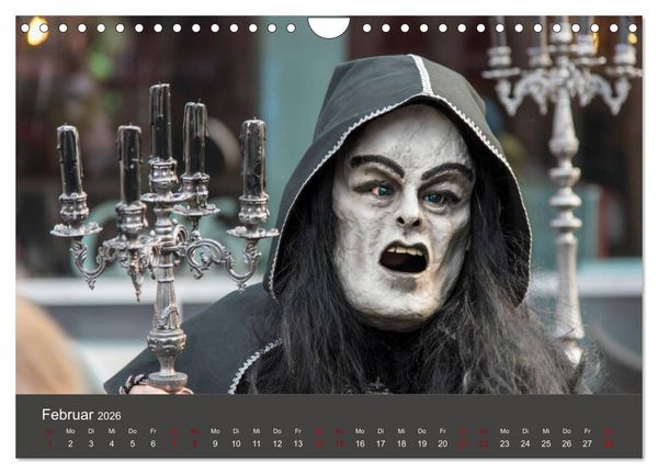 Produktbild: S ganz Johr Fasnacht (Wandkalender 2026 DIN A4 quer), CALVENDO Monatskalender