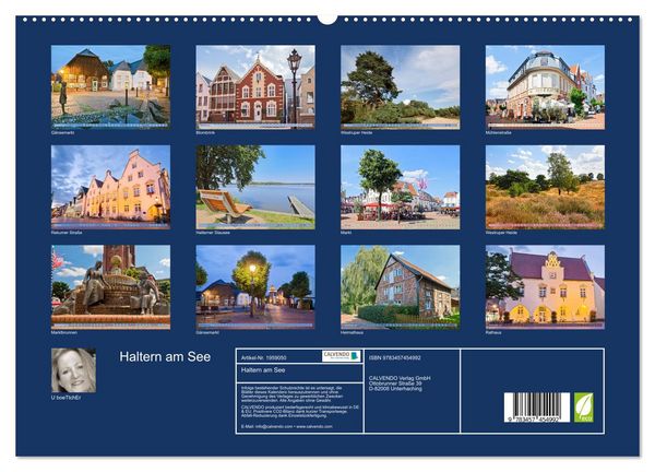 Produktbild: Haltern am See (hochwertiger Premium Wandkalender 2026 DIN A2 quer), Kunstdruck in Hochglanz