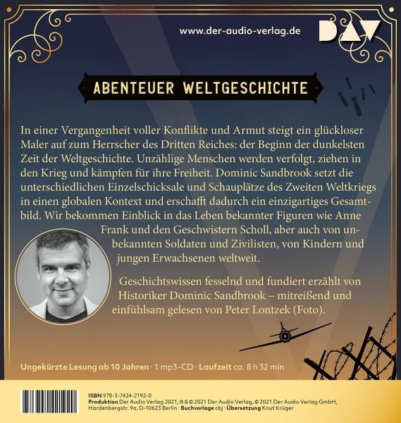 Produktbild: Weltgeschichte(n). Zeit der Finsternis: Der Zweite Weltkrieg