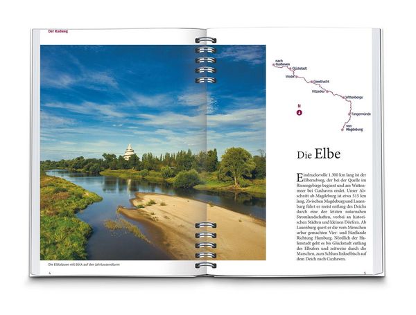 Produktbild: KOMPASS Radreisef&uuml;hrer Elberadweg, Von Magdeburg nach Cuxhaven