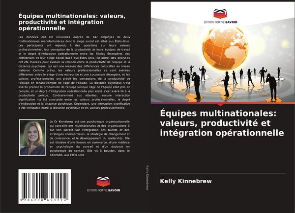Produktbild: &Eacute;quipes multinationales: valeurs, productivit&eacute; et int&eacute;gration op&eacute;rationnelle