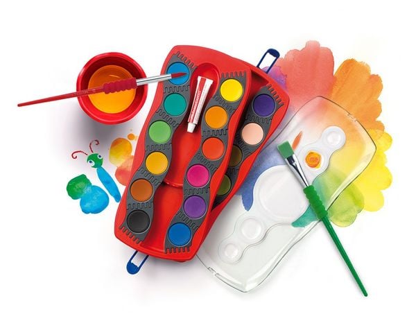 Produktbild: Faber-Castell Farbkasten Connector 24 Farben D 8+