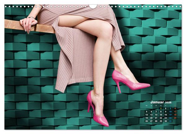 Produktbild: High Heels - Hohe Abs&auml;tze machen lange Beine (Wandkalender 2026 DIN A3 quer), CALVENDO Monatskalender