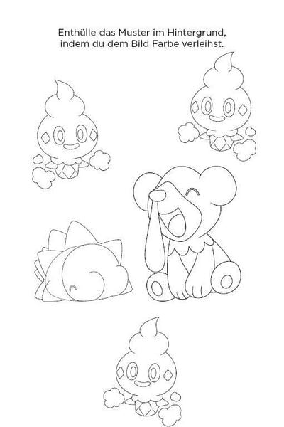 Produktbild: Pok&eacute;mon: Magischer Malspa&szlig; - Entdecke verborgene Motive!