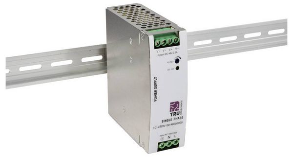 Produktbild: TRU COMPONENTS TC-13807988 Hutschienen-Netzteil (DIN-Rail) 48 V/DC 2.5 A 120 W Anzahl Ausg&auml;nge:1 x Inhalt 1 St.