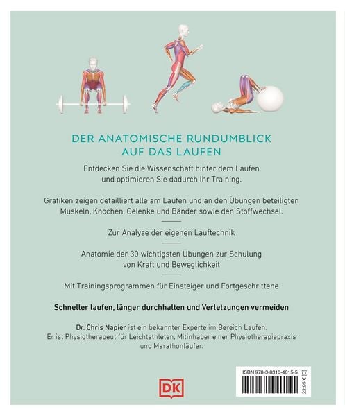 Produktbild: Lauftraining – Die Anatomie verstehen
